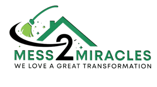 Mess2Miracles Cleaning Services Logo - Residential and Commercial Cleaning in Brooklyn, Queens, and Nassau County